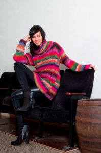 Cabled Sweater en Obi